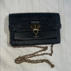 Louis Vuitton Black Chain Bag